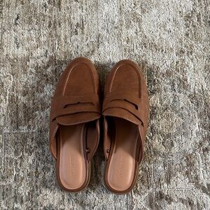 Old Navy Tan Slip-On Loafers
